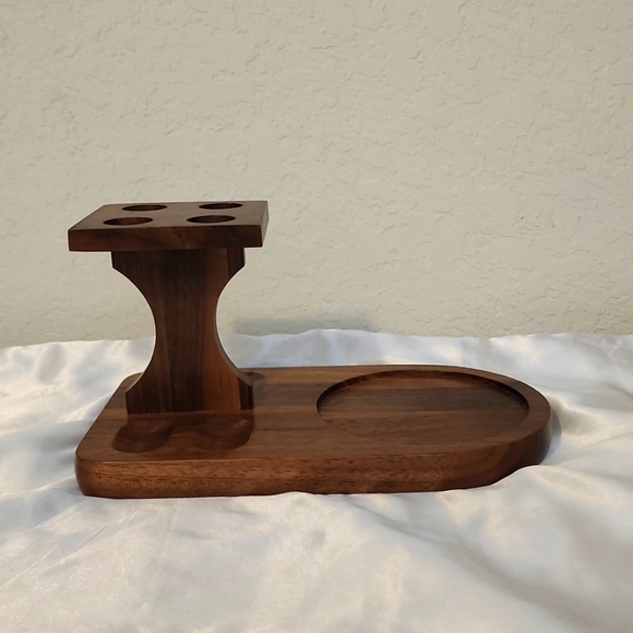 Vintage Wood Pipestand - Picture 1 of 5